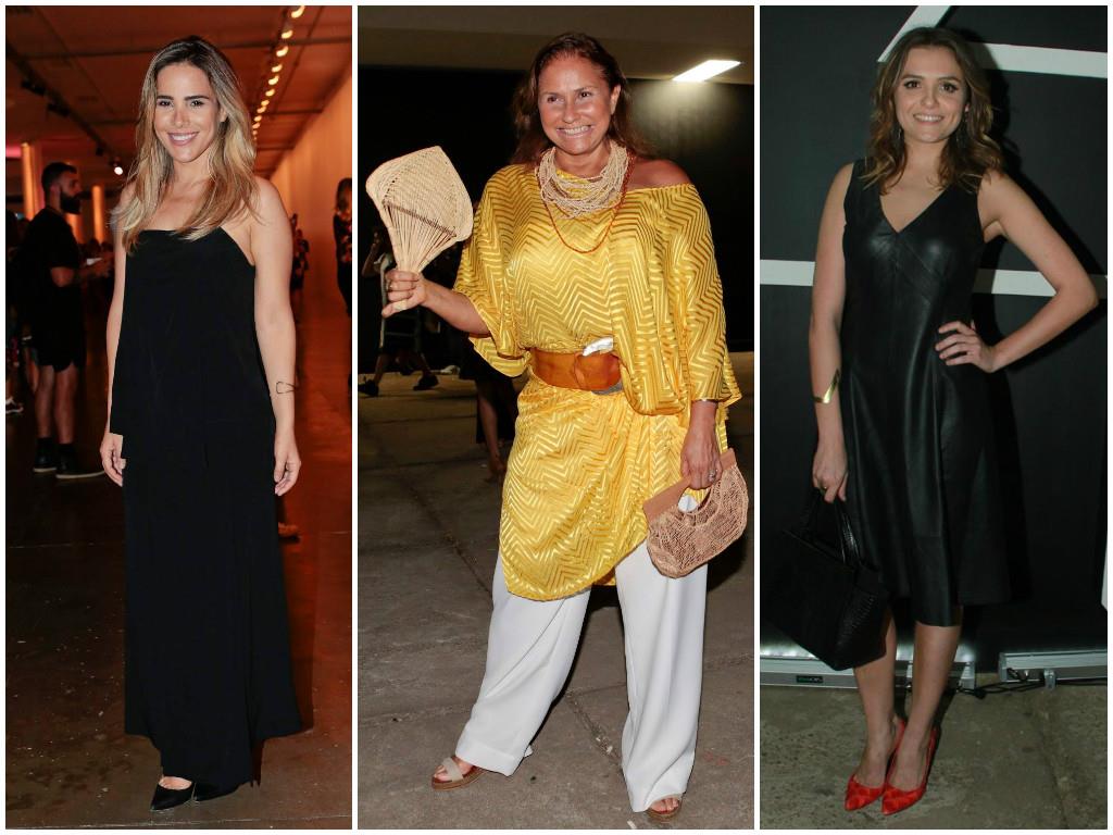 Famosas curtem o primeiro dia de SPFW