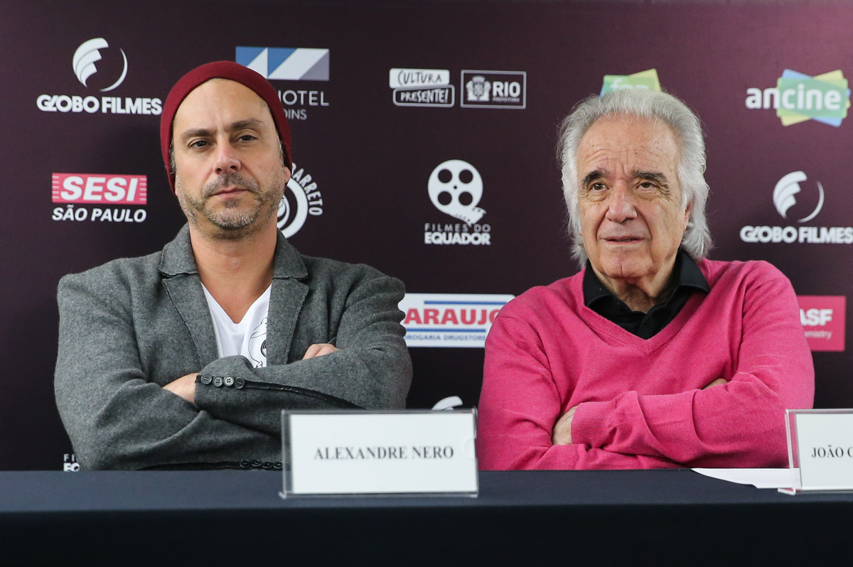 Alexandre Nero e grande elenco falam do começo das gravações do filme sobre o maestro João Carlos Martins