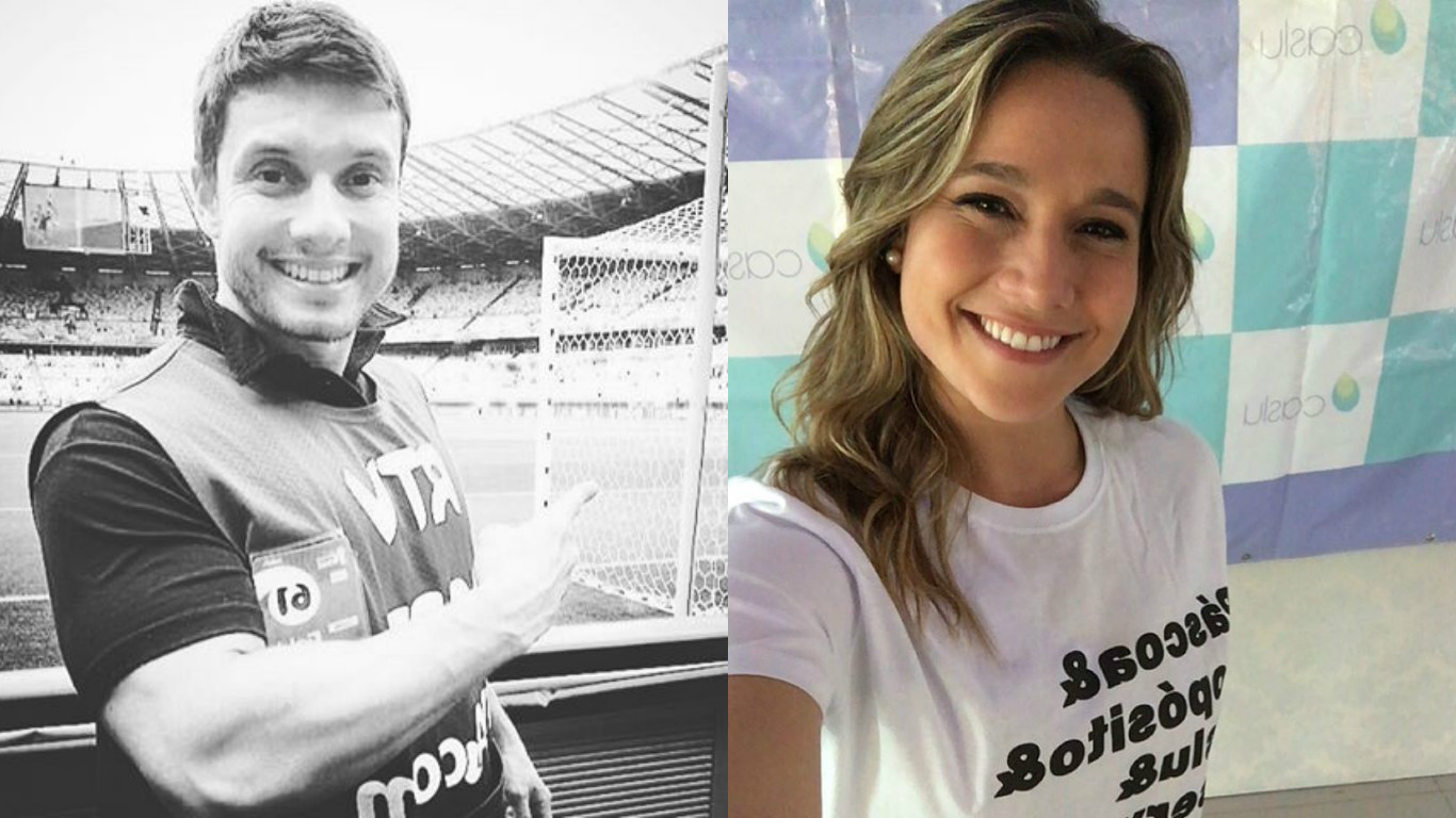 Fernanda Gentil faz homenagem ao colega Pedro Ivo, que morreu em acidente de moto
