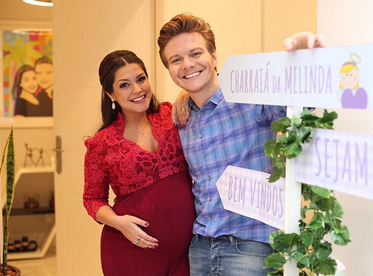 Thais Fersoza e Michel Teló preparam ‘charraiá’ para Melinda