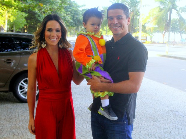Fernanda Pontes faz festa para o filho, Matheus, no Rio de Janeiro