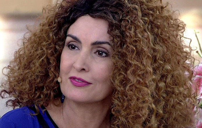 Fátima Bernardes aparece com novo visual no Encontro