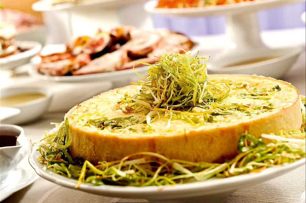 Que tal uma quiche?