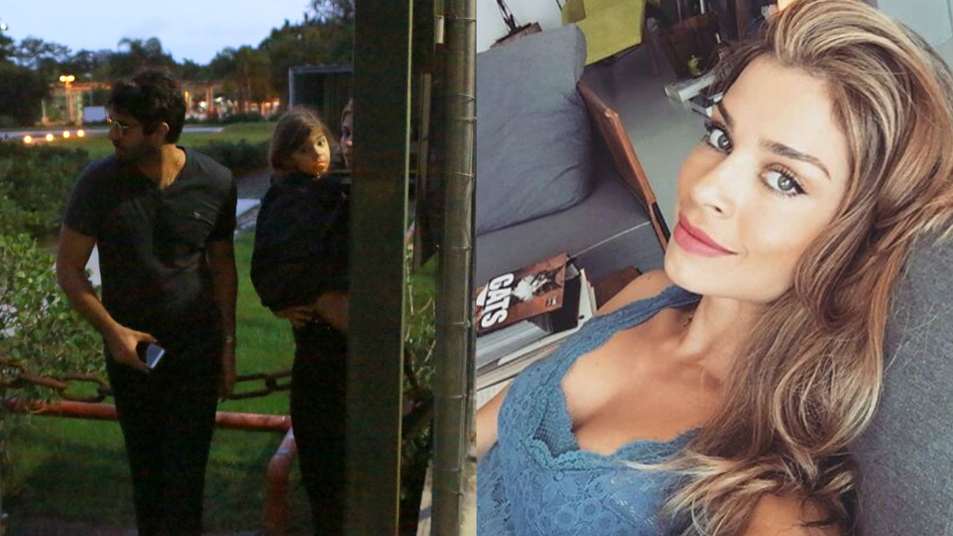 Grazi Massafera pousa de helicóptero ao lado do novo affair, Patrick Bullus