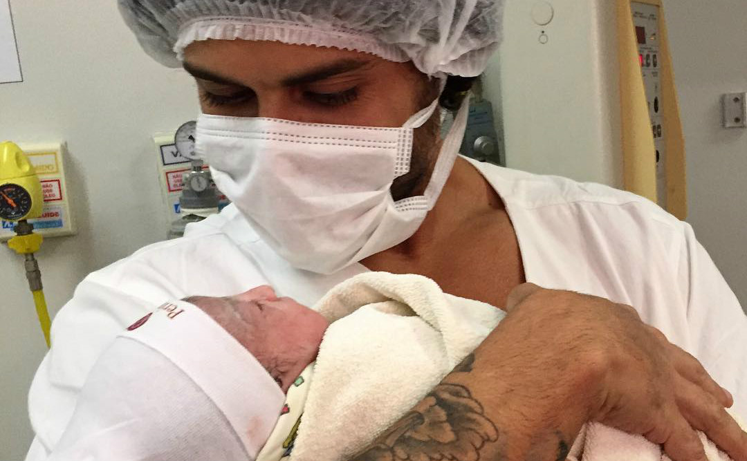 Nasce Malena, primeira filha de Jesus Luz: “Maior presente”