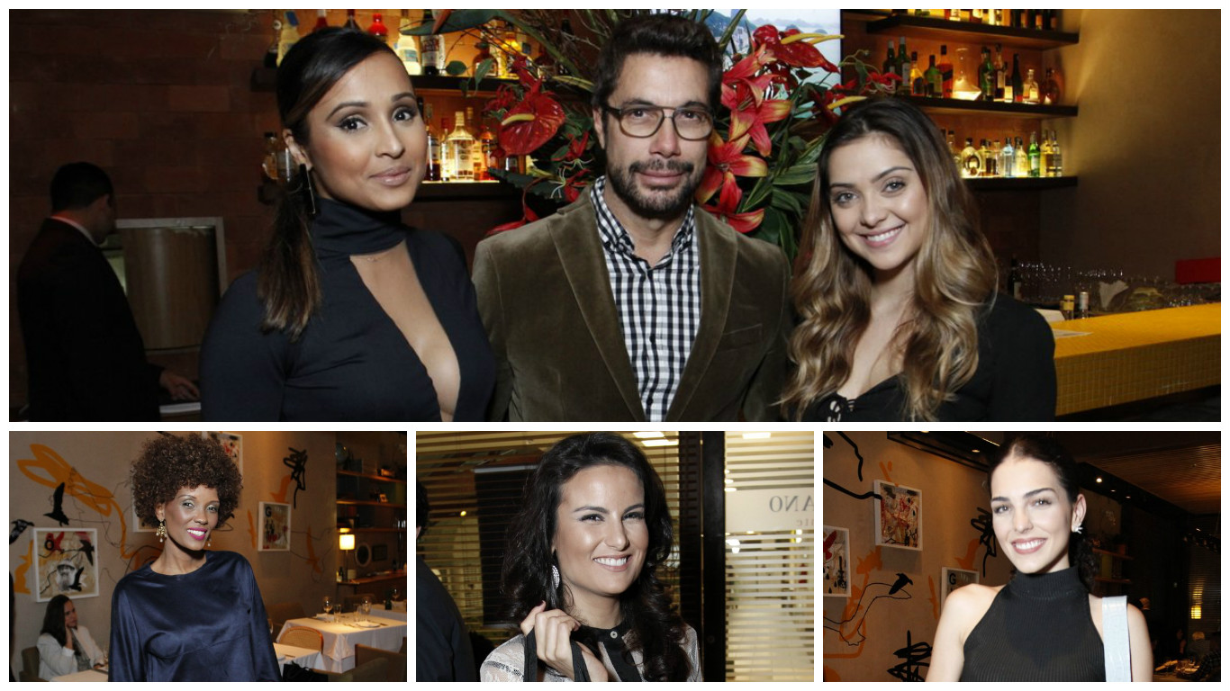 Torquatto recebe famosas em evento
