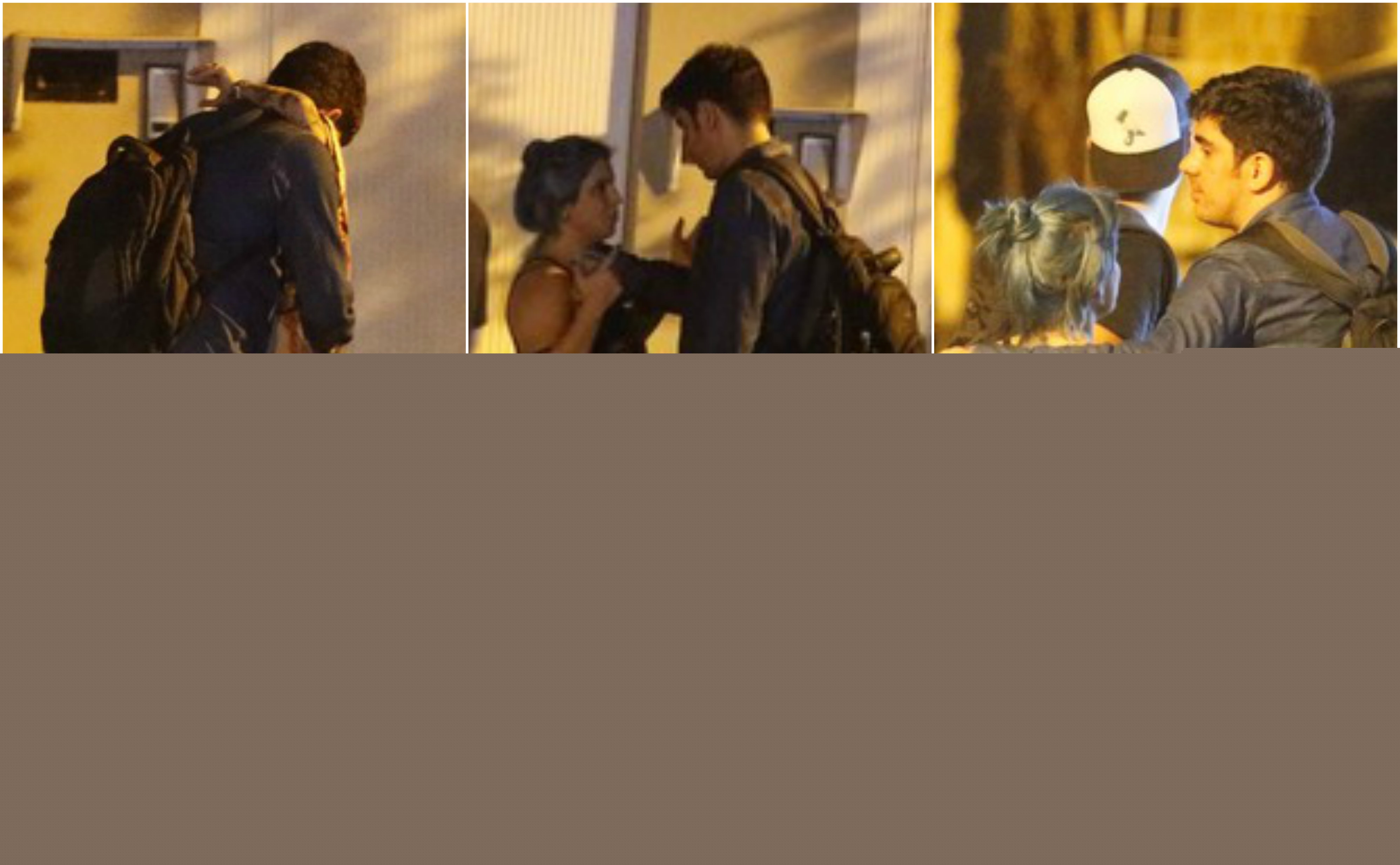 Marcelo Adnet troca carinhos com mulher no Rio de Janeiro