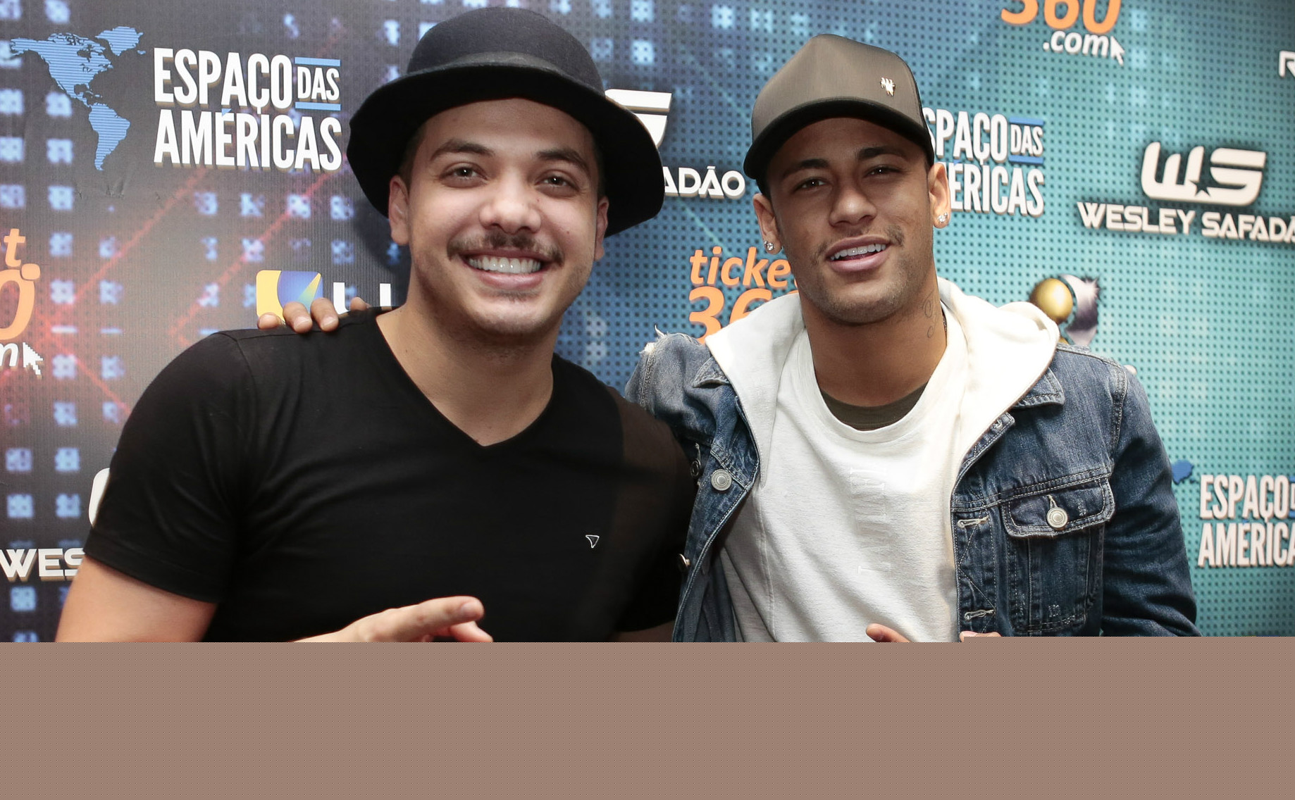 Neymar curte show de Wesley Safadão em SP