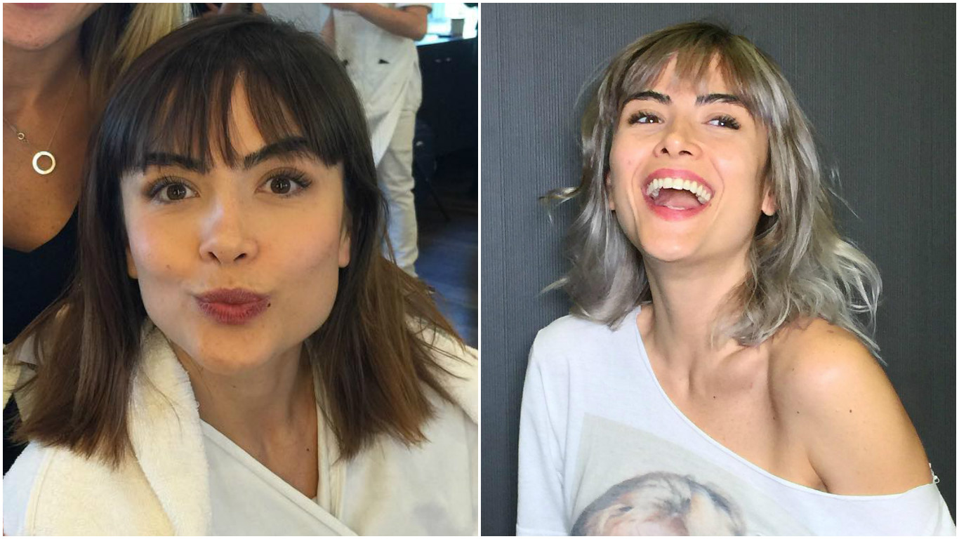 Para novo trabalho na TV, Maria Casadevall muda a cor dos fios
