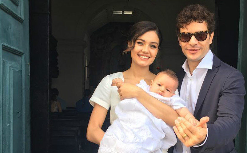 Sophie Charlotte mostra o filho, Otto, pela primeira vez