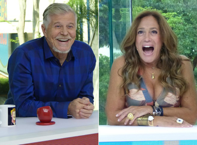 Susana Vieira e Miguel Falabella apresentam Video Show