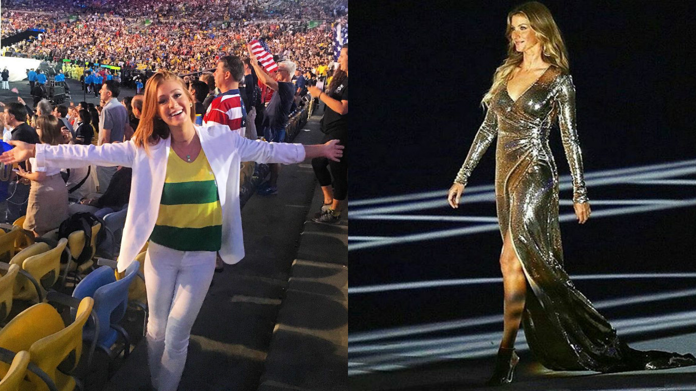 Famosos celebram o início das Olimpíadas no Rio de Janeiro