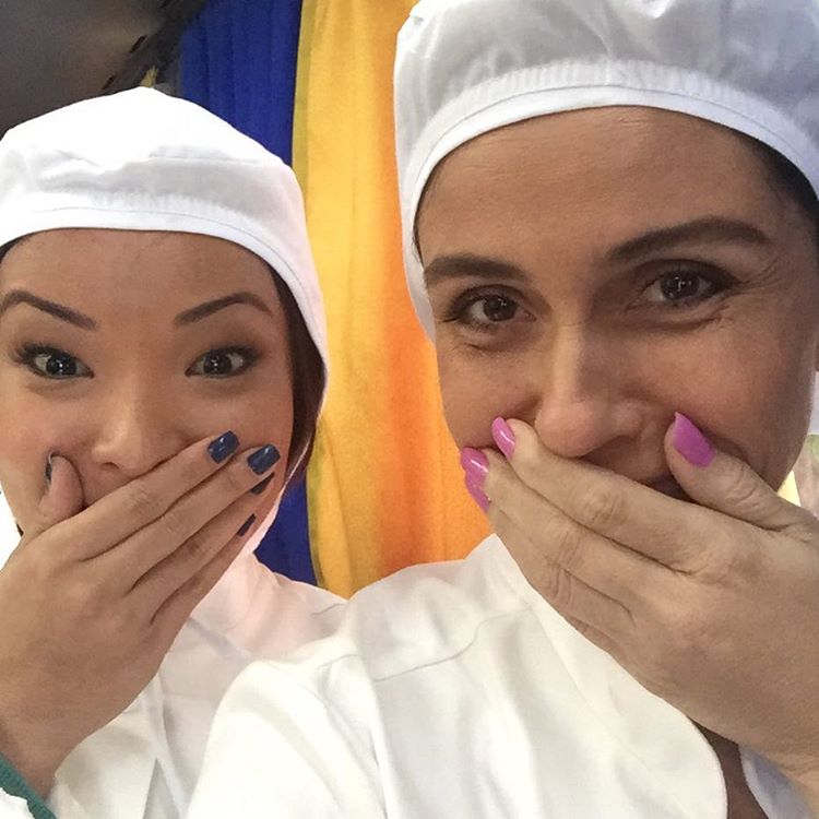 Giovanna Antonelli mostra os bastidores de ‘Sol Nascente’ com Carol Nakamura