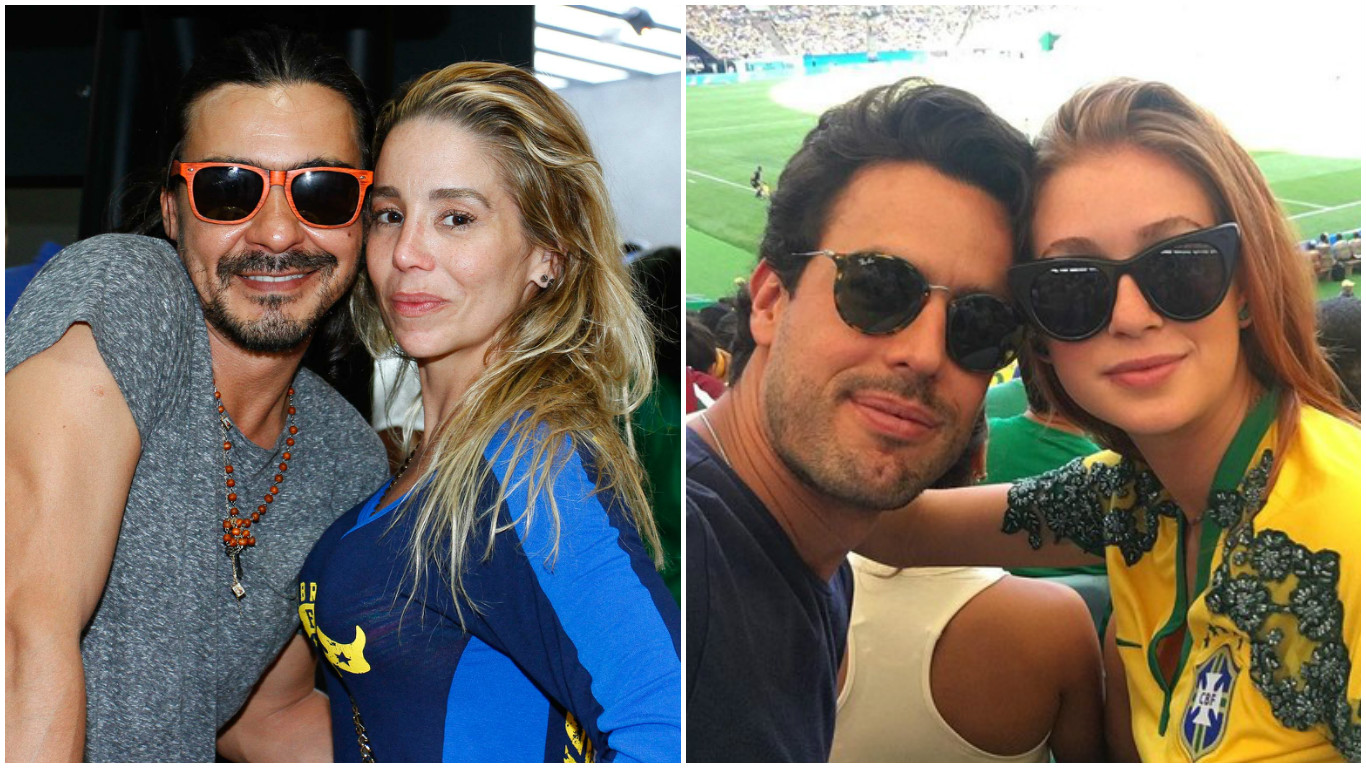 Famosos prestigiam jogo entre Brasil e Honduras