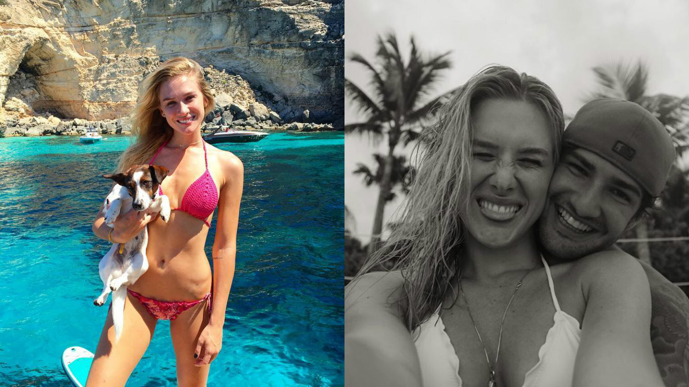 Fiorella Mattheis e Alexandre Pato curtem férias romântica na Espanha