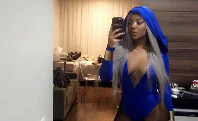 Ludmilla mostra resultado de sua rinoplastia