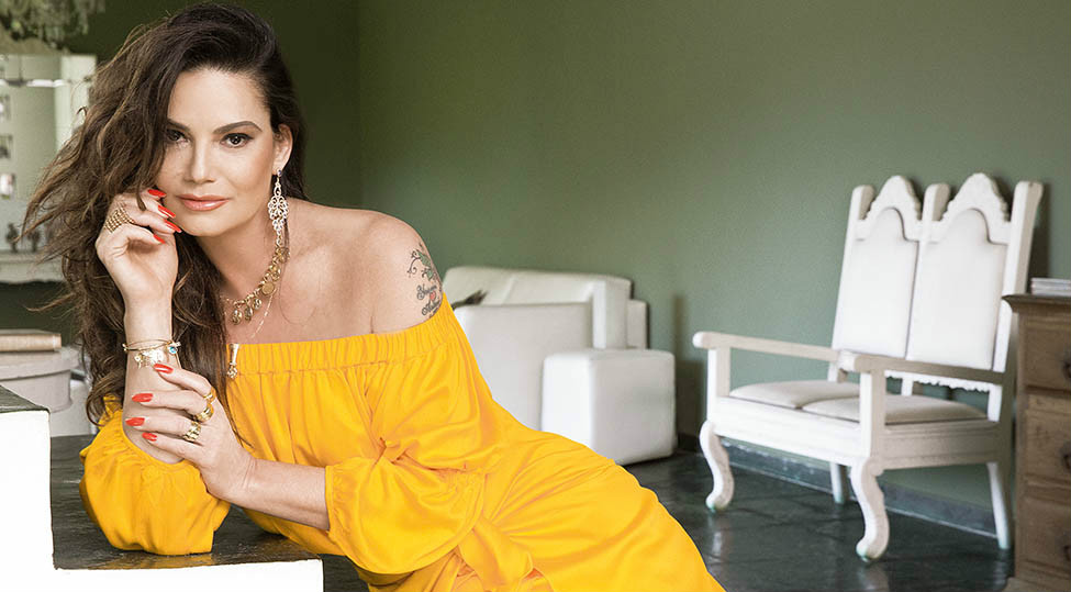 Dama de ouros: Luiza Brunet