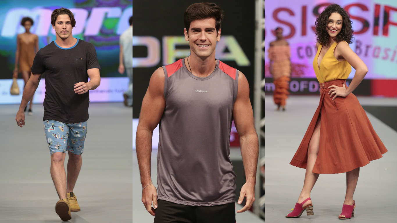 Débora Nascimento, Rômulo Neto e outros famosos participam de evento no interior de São Paulo