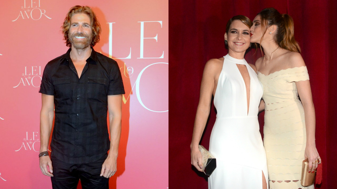 Reynaldo Gianecchini, Isabelle Drummond, Chay Suede e outros famosos prestigiam festa de lançamento de A Lei do Amor