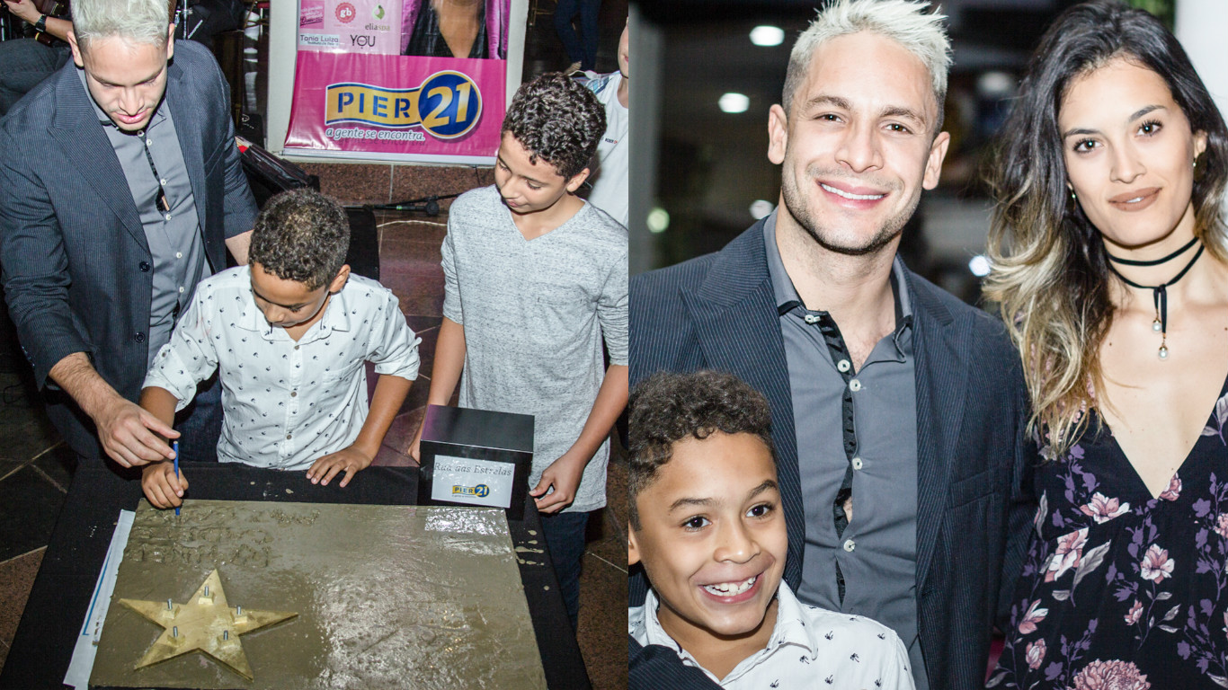 Rainer Cadete é homenageado em shopping de Brasília