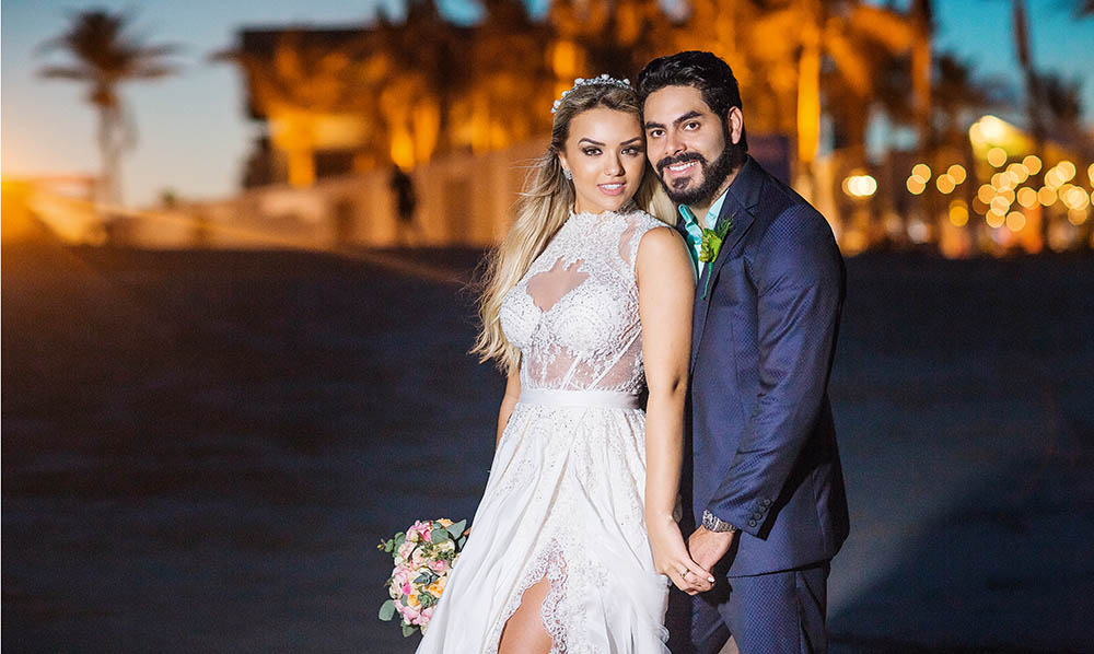 O casamento dos sonhos do sertanejo Rodolffo e a modelo Rafaella Kalimann