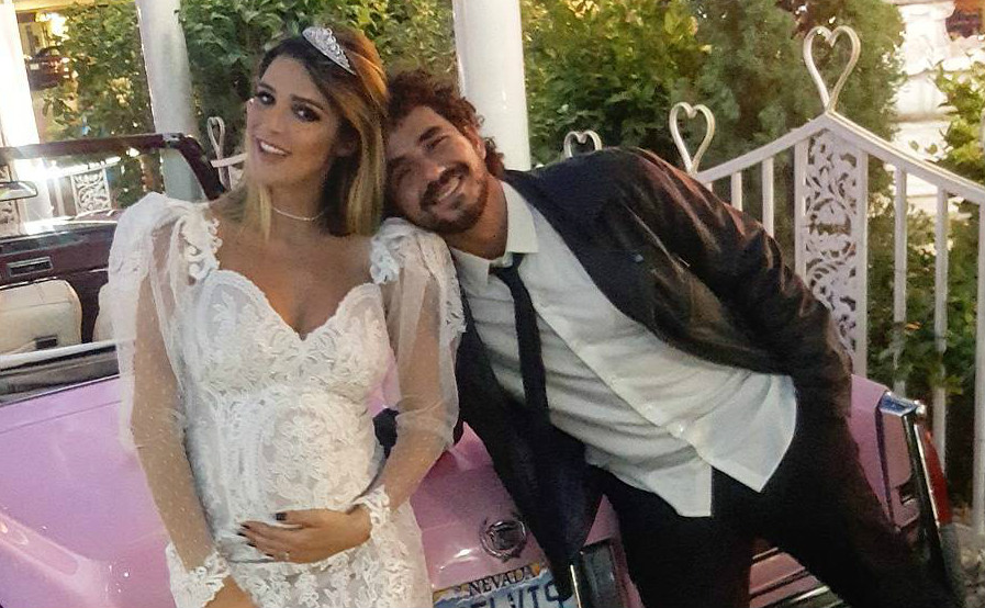 Rafa Brites e Felipe Andreoli comemoram aniversário de casamento em Las Vegas