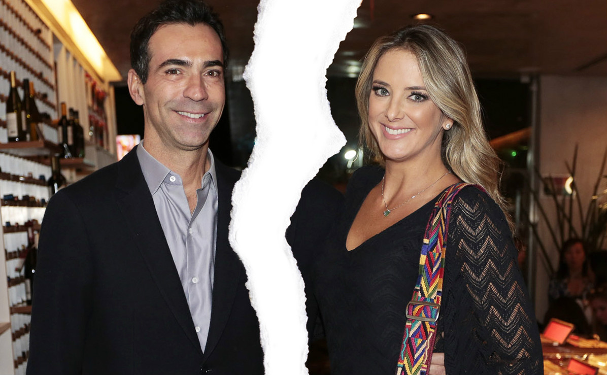 Ticiane Pinheiro e César Tralli terminam namoro após 2 anos