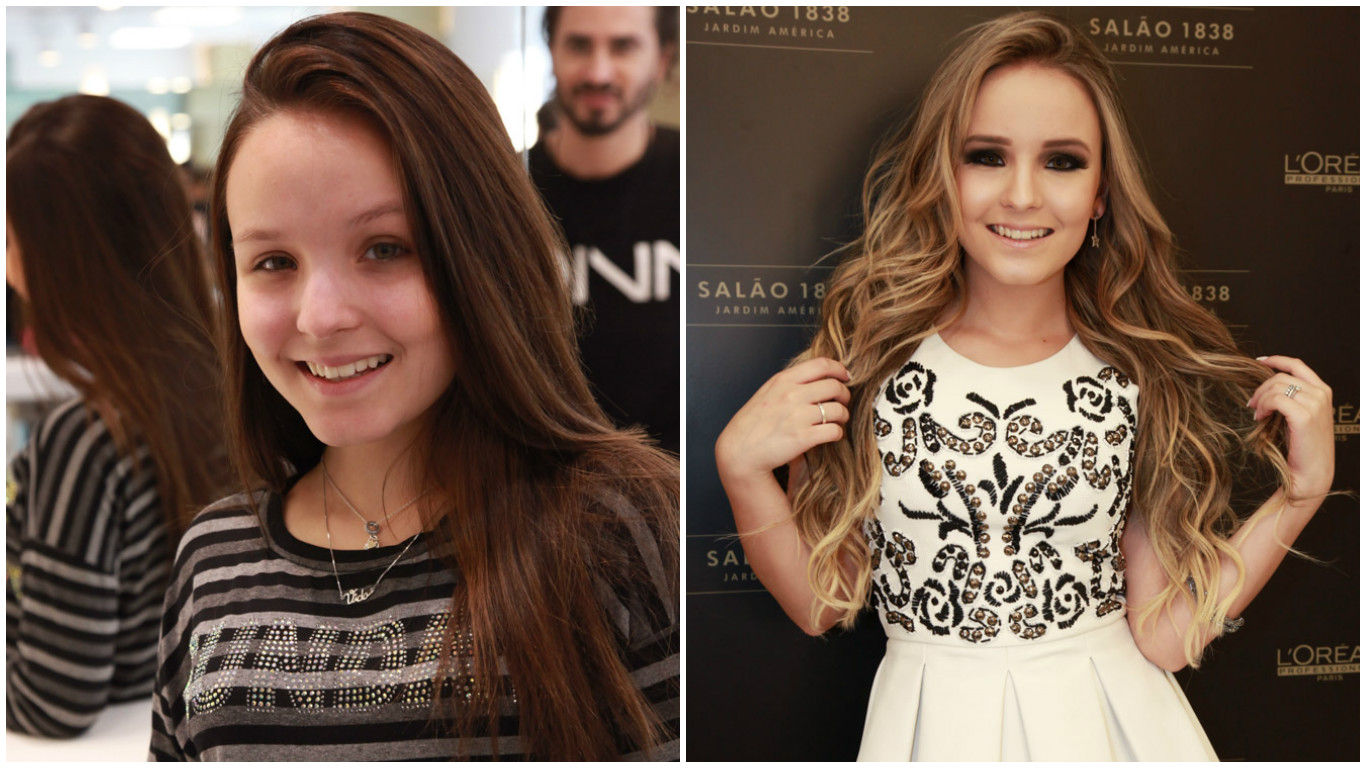 Larissa Manoela está loira outra vez!