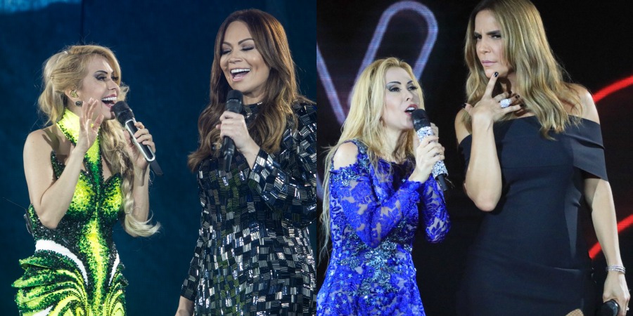 Joelma convida Ivete e Sol Almeida para a gravação do primeiro DVD solo