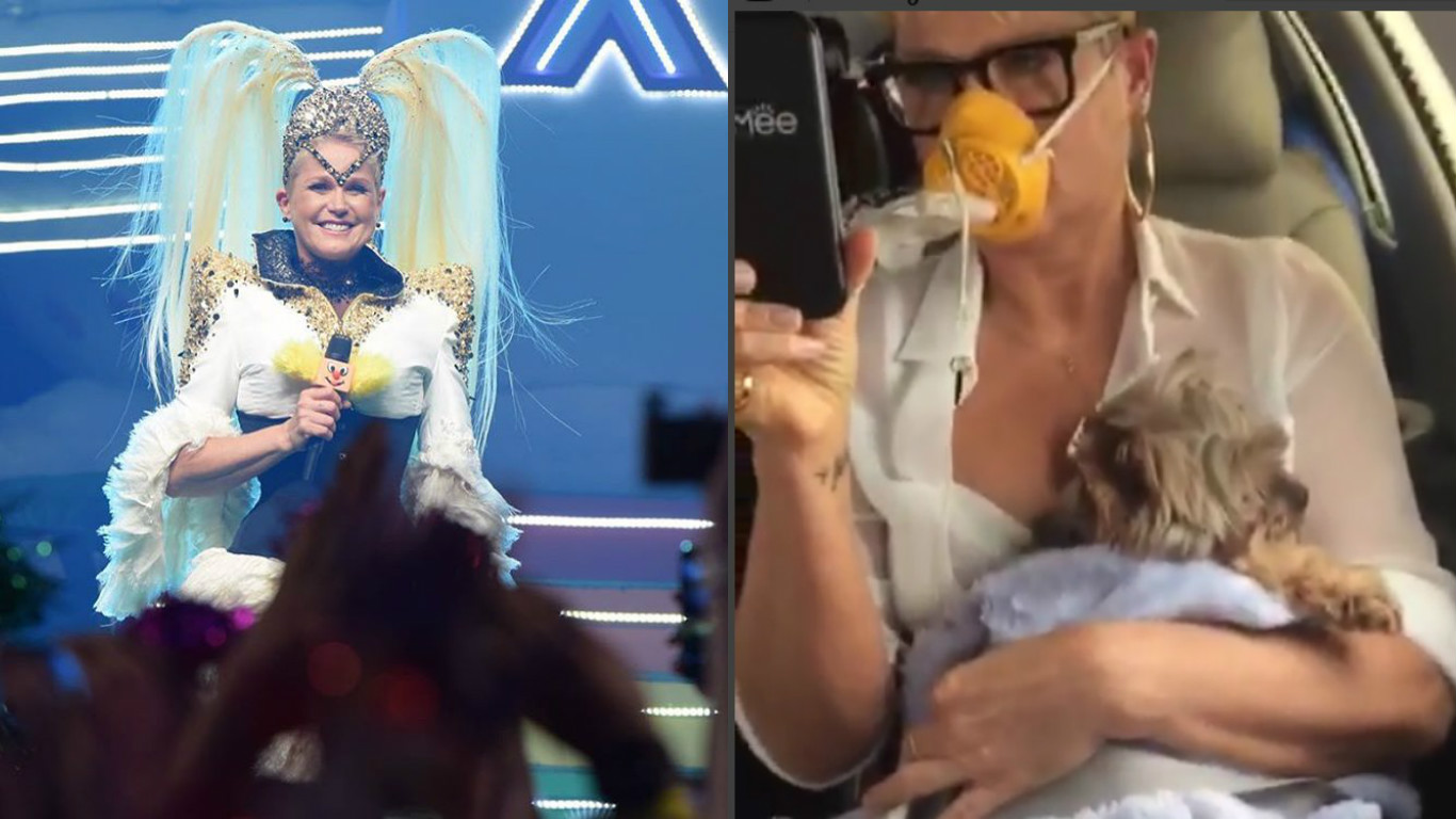 Avião de Xuxa faz pouso de emergência