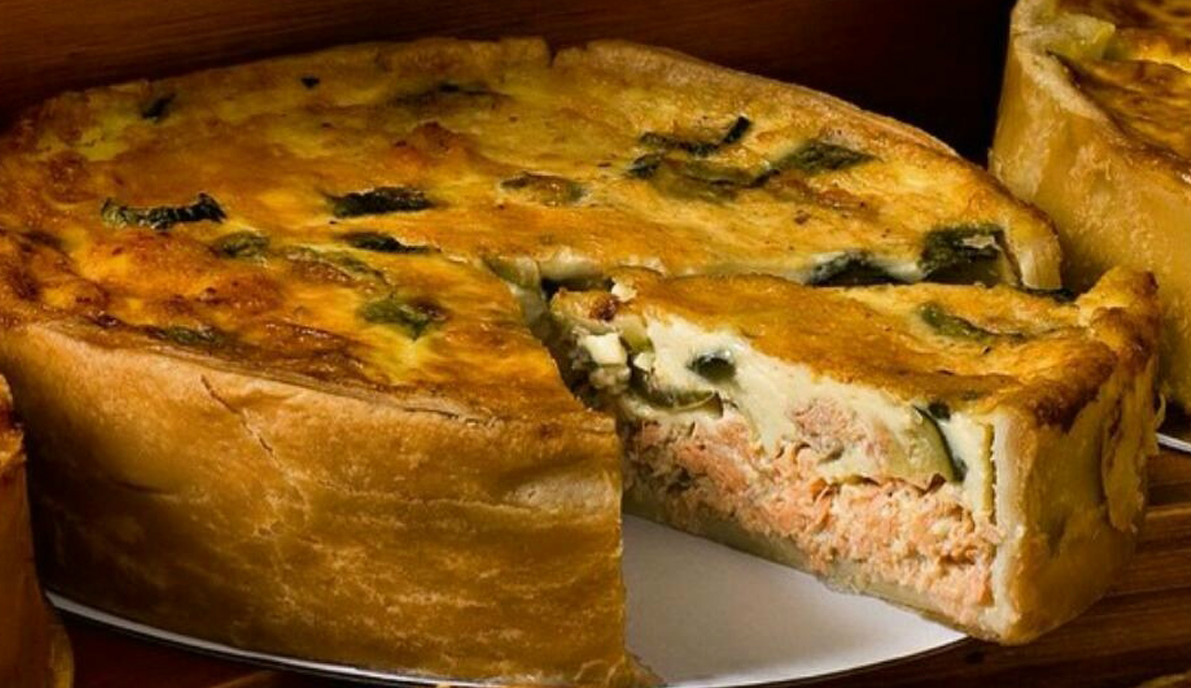 Receita light para o Natal: torta de bacalhau