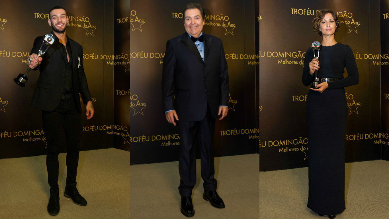 Conheça os vencedores do Melhores do Ano do Domingão do Faustão