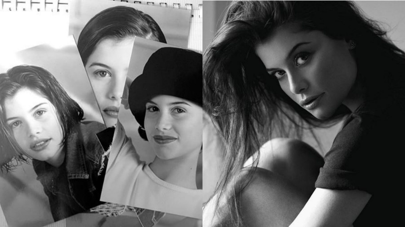 Alinne Moraes posta foto antiga no dia do seu aniversário