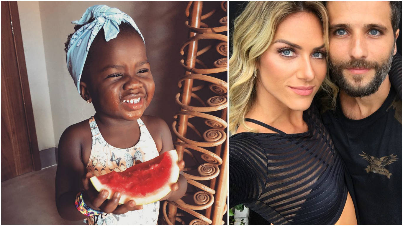 Giovanna Ewbank posta clique fofo de Titi