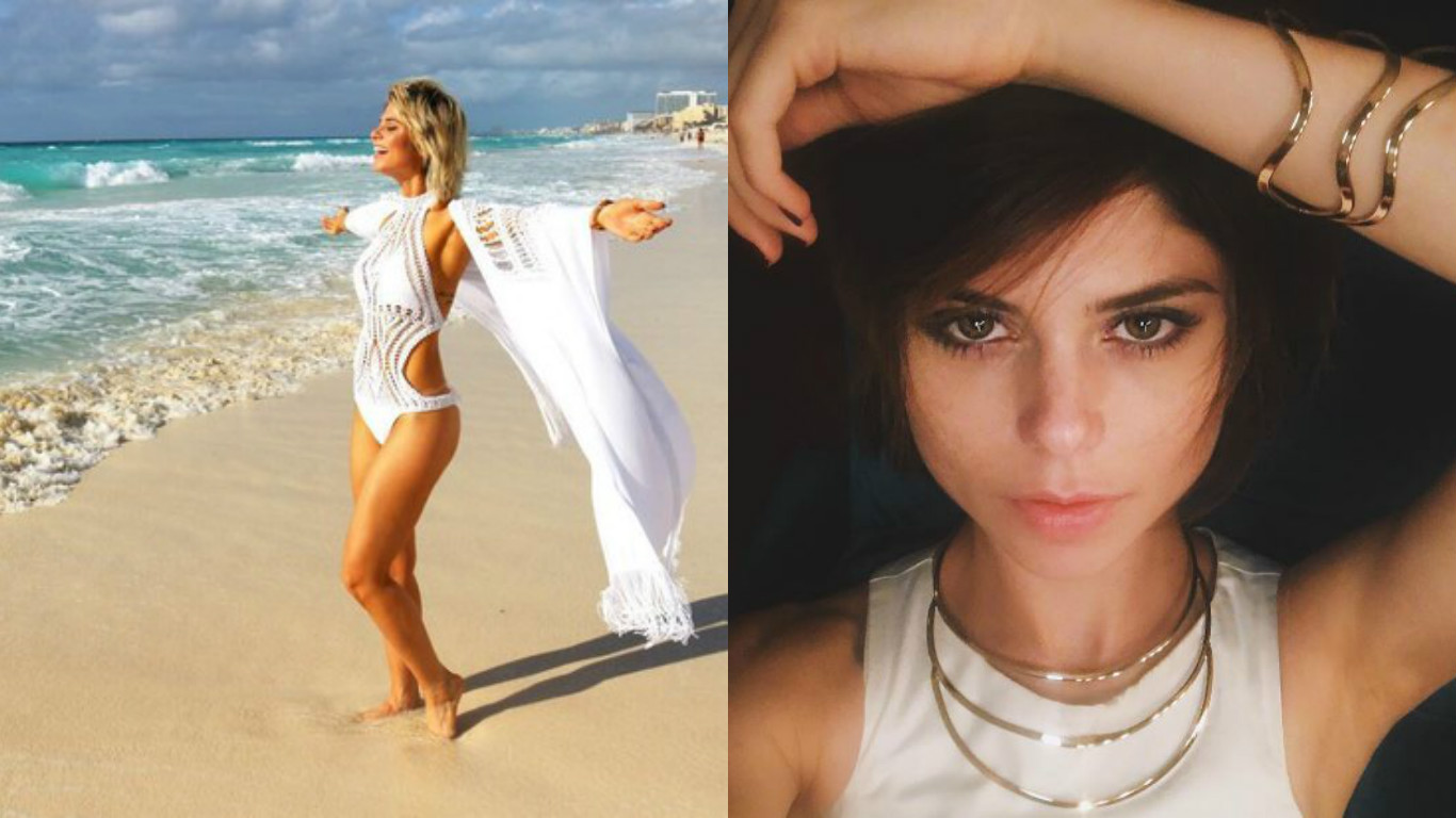 Julianne Trevisol curte férias na Bahia