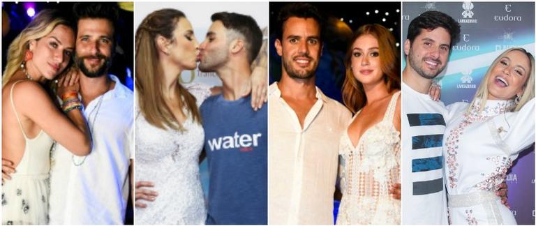 Confira onde os famosos passaram o Ano Novo!