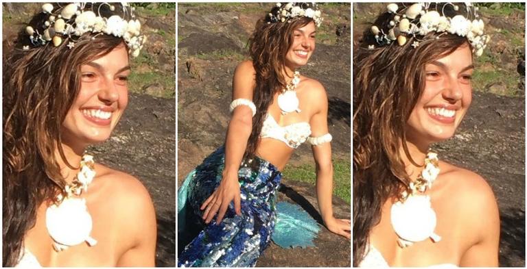 Isis Valverde vira sereia para nova novela