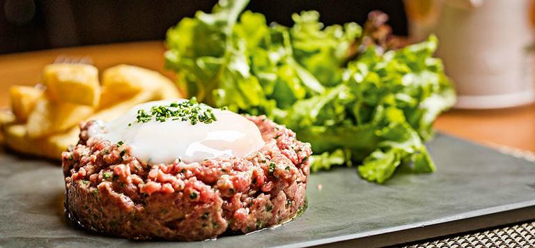 Prato versátil: steak tartare