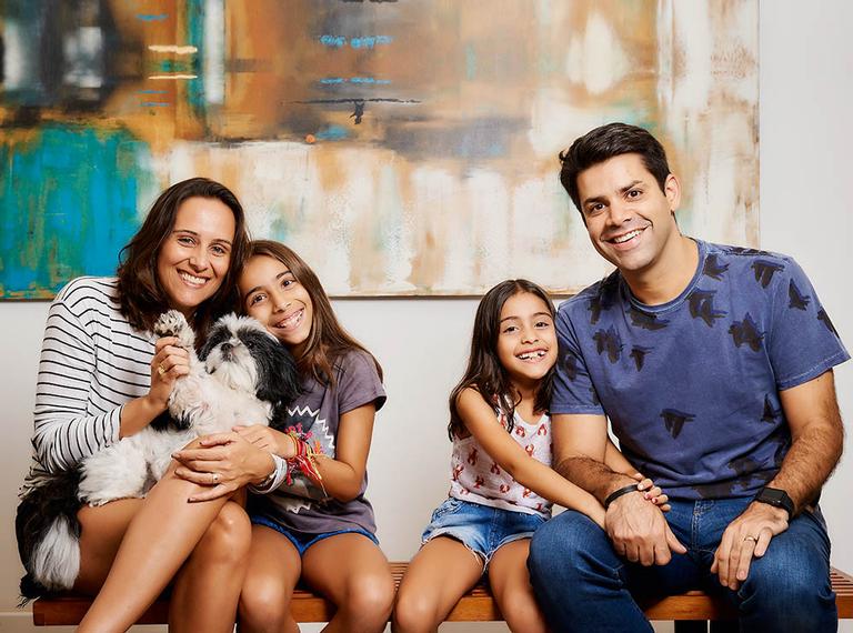 Lair Rennó apresenta sua família