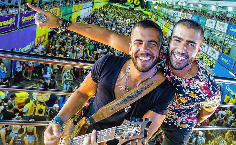 Rafa e Pipo Marques estreiam em pré-carnaval do Rio de Janeiro