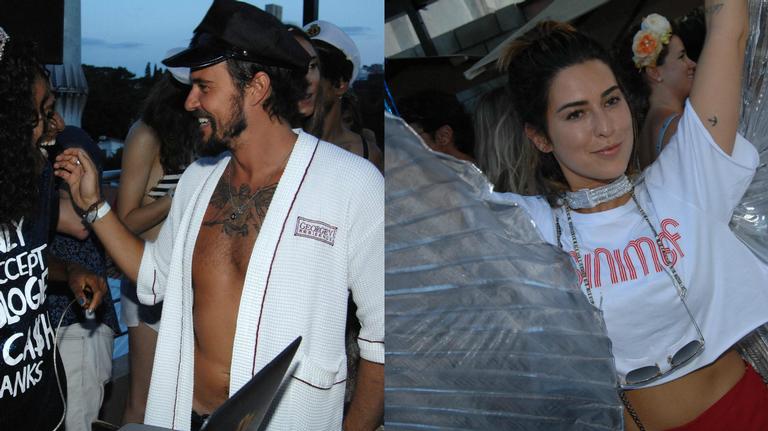 Famosos curtem pré-Carnaval na Vila Madalena