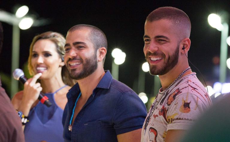 Rafa e Pipo Marques abrem maratona carnavalesca e cantam com Safadão