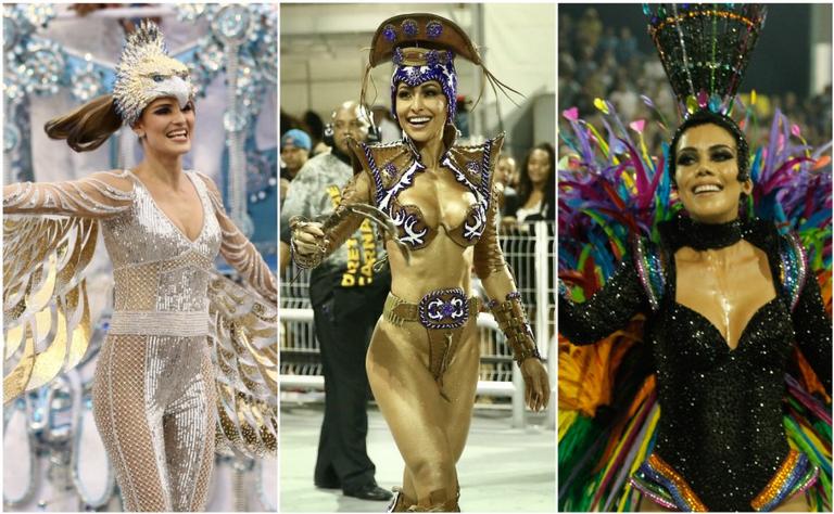 Sabrina Sato e outras musas brilham no Carnaval de São Paulo