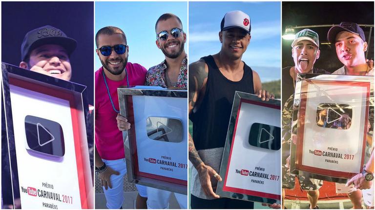 YouTube premia as melhores músicas do Carnaval 2017