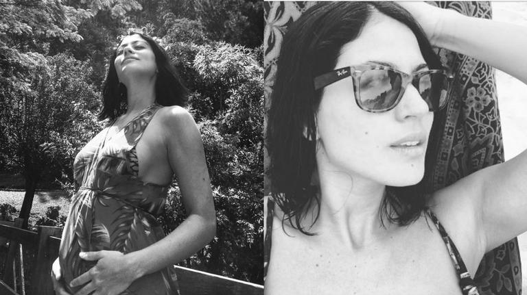 Grávida de uma menina, Carol Castro comemora o Dia Internacional das Mulheres