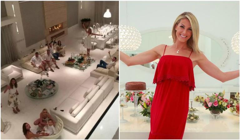 “Vou colocar um campo de futebol lá dentro” Ana Hickmann brinca com o tamanho de sua sala