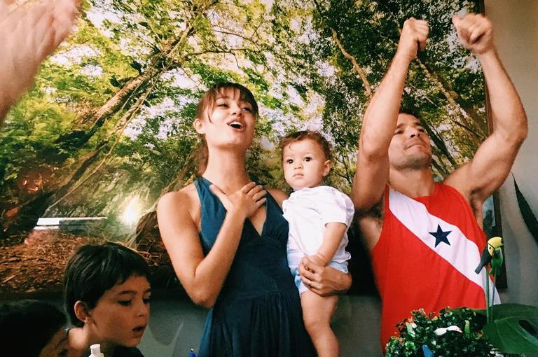 Sophie Charlotte comemora primeiro aniversário do filho