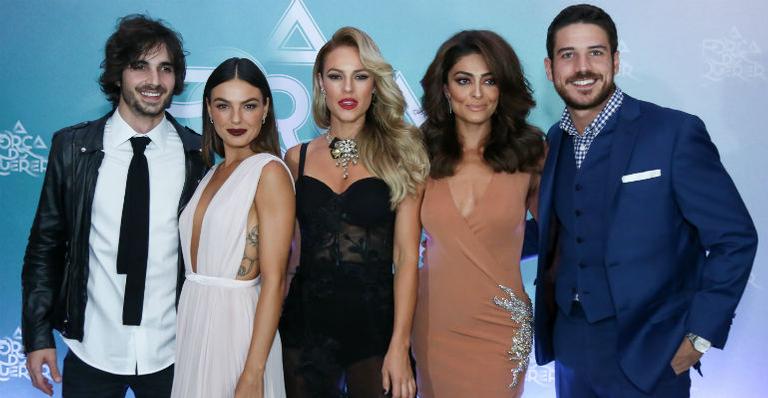 Elenco arrasa na festa de lançamento de ‘A Força do Querer’