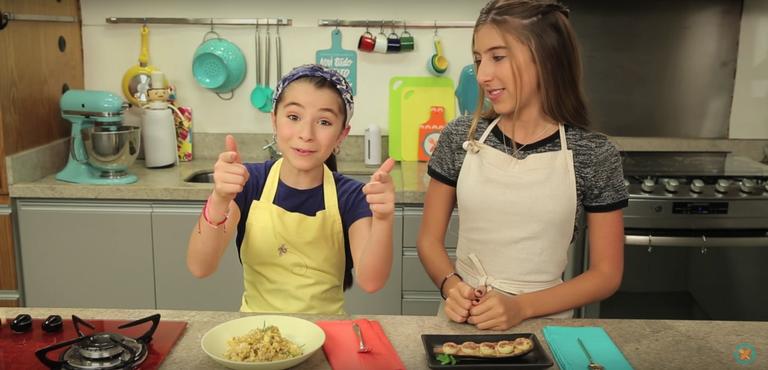 Ivana e Sofia ensinam receitas apresentadas no MasterChef Júnior