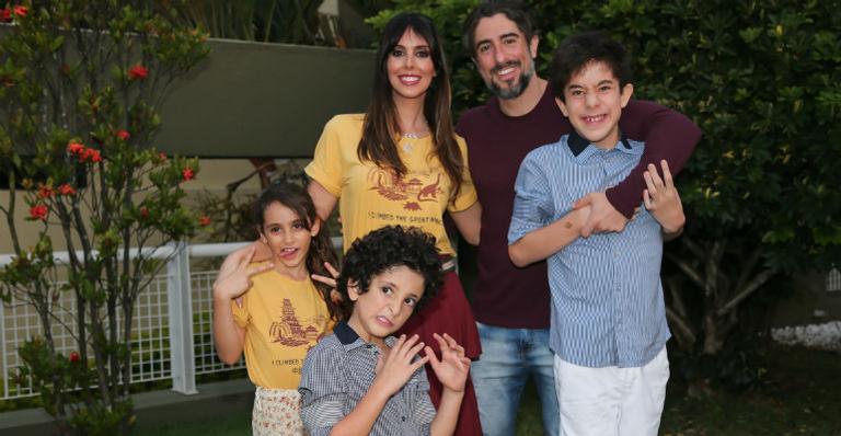Marcos Mion celebra o aniversário do filho mais novo, Stefano: “Meu mini me”